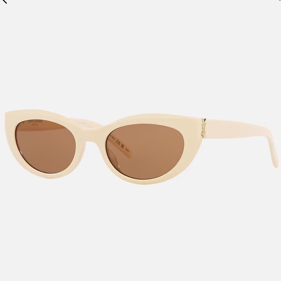 Saint Laurent SL M115 004 cat eye monogram hinge sunglasses - Picture 1 of 9